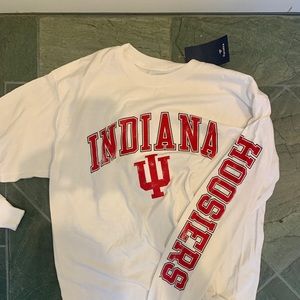 BRAND NEW Indiana University Longe Sleeve Tee